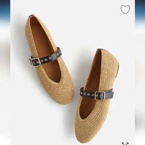 NWT Madewell Women's The Remy Mary Jane Flat Size 8  $148